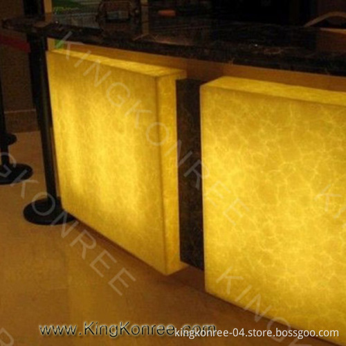 Solid Surface Decoration Translucent Resin Panel for Wall